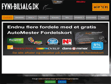 Tablet Screenshot of fyns-bilsalg.dk